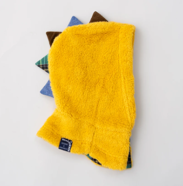 Rag-mart 黃色恐龍造型2合1圍巾連帽