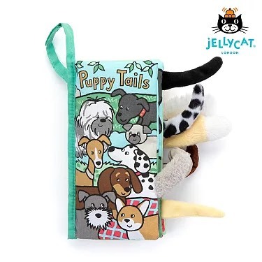 JELLYCAT Puppy Tails Activity Book 狗狗尾巴書