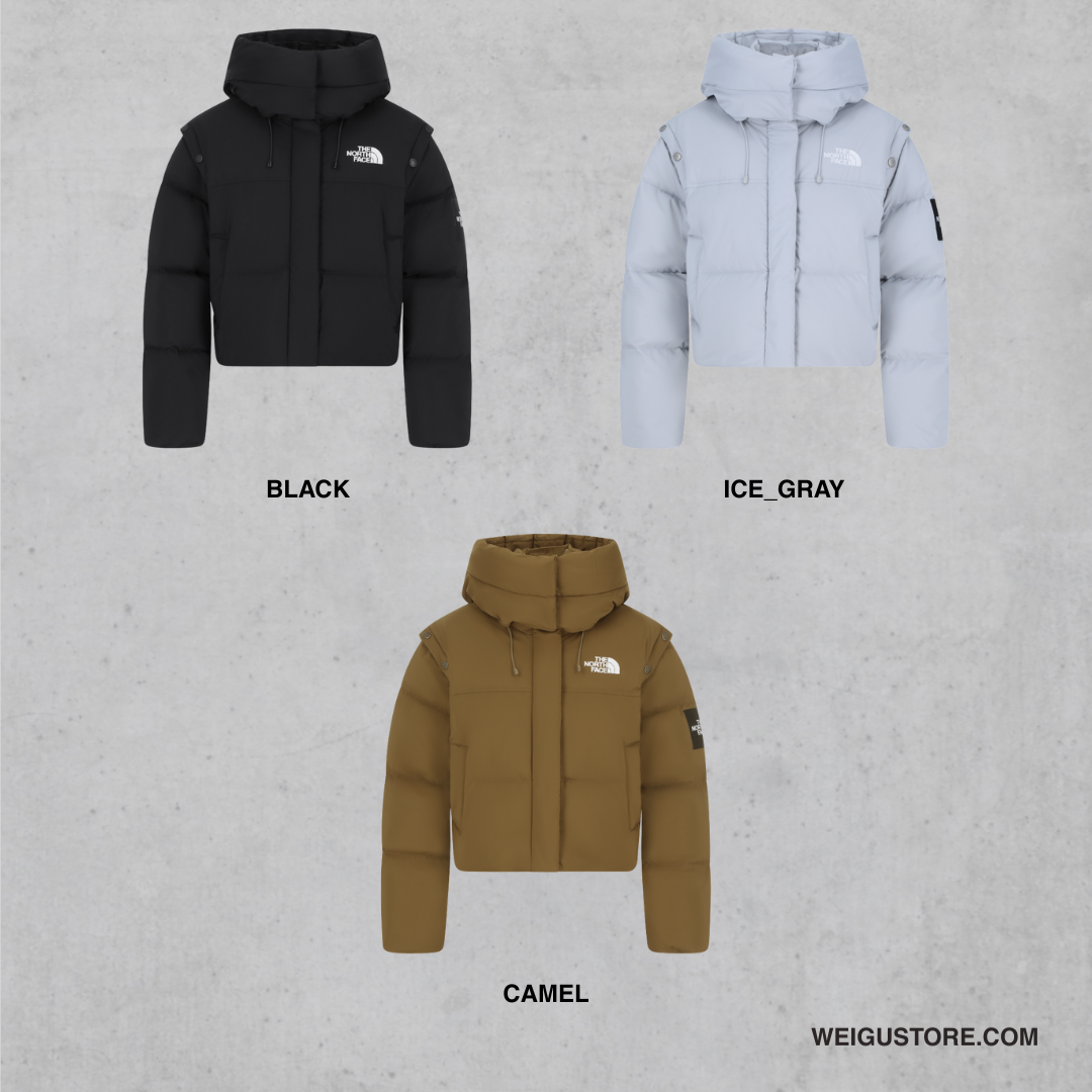 【預購】The North Face W'S NOVELTY NUPTSE DT JACKET 帽子+袖子可拆卸 羽絨外套/背心 女款 NJ1DR86