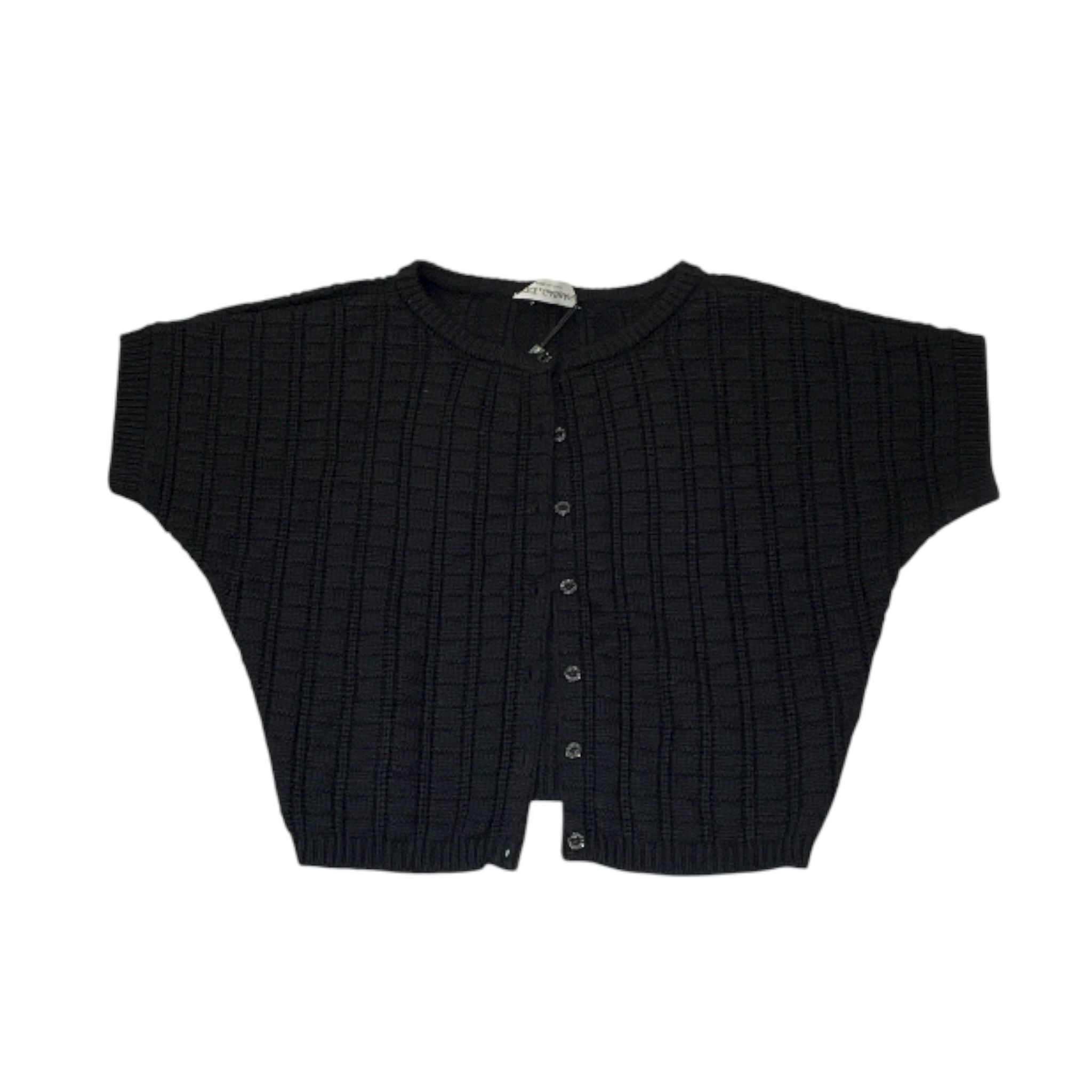 限時清倉價~全新DOLCE & GABBANA 黑色羊毛針織,小外套,小披肩, 40碼, FGC91K, D&G 冷氣外套 #BRAND NEW #香榭站正品