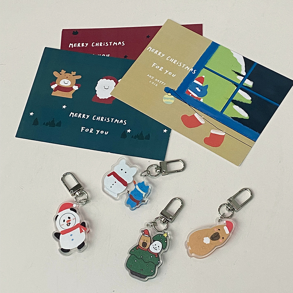 Moek_MODA&GABI 水晶鑰匙圈