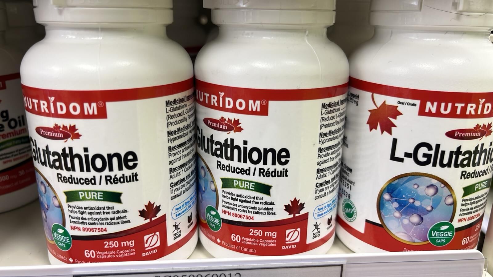 1104WB06-WBC- 穀胱甘肽 L-GLUTHATHIONE 250mg (A6)