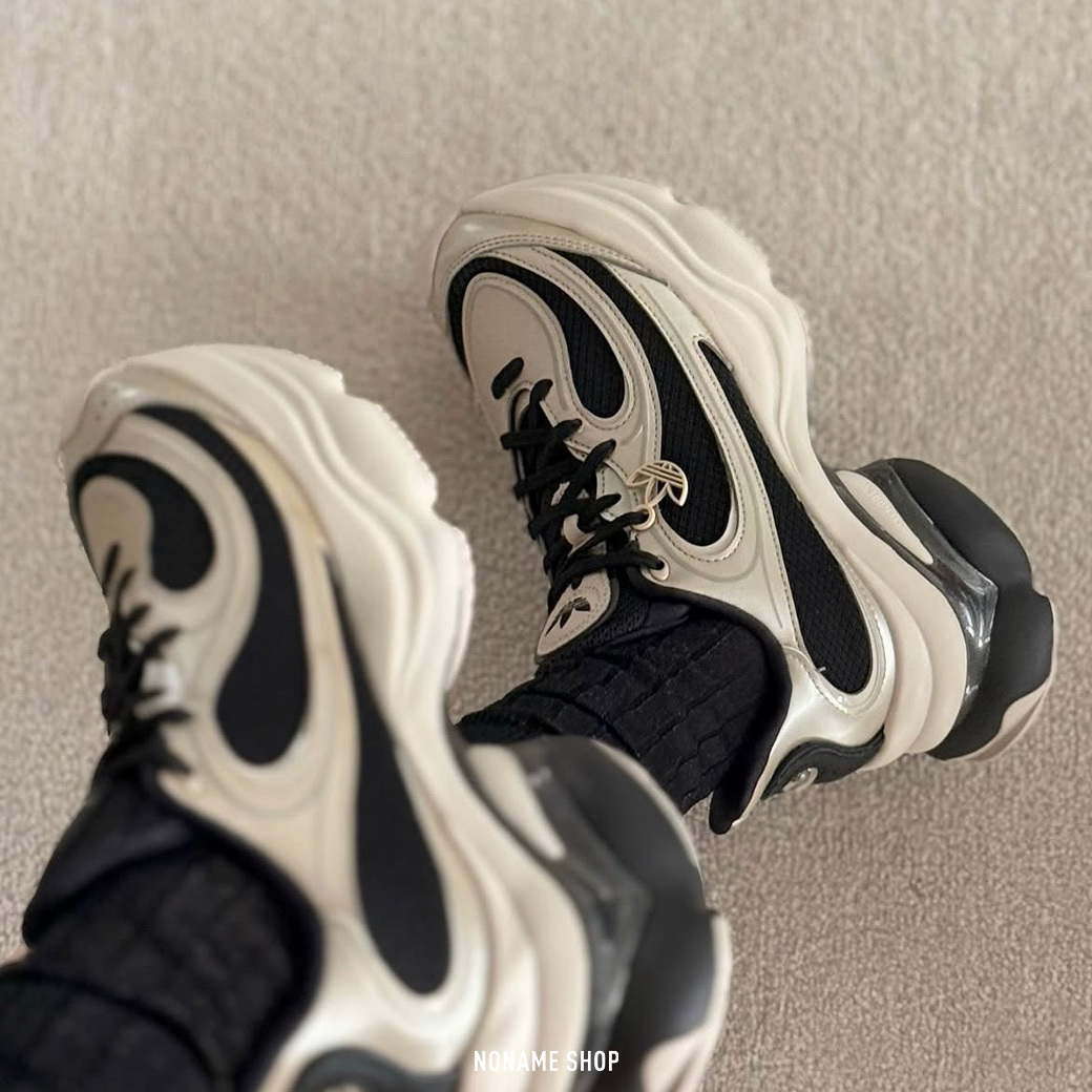 ADIDAS ORIGINALS OZVENUZ 增高 花朵 老爹鞋 小巴黎世家 古銅金 (女款)