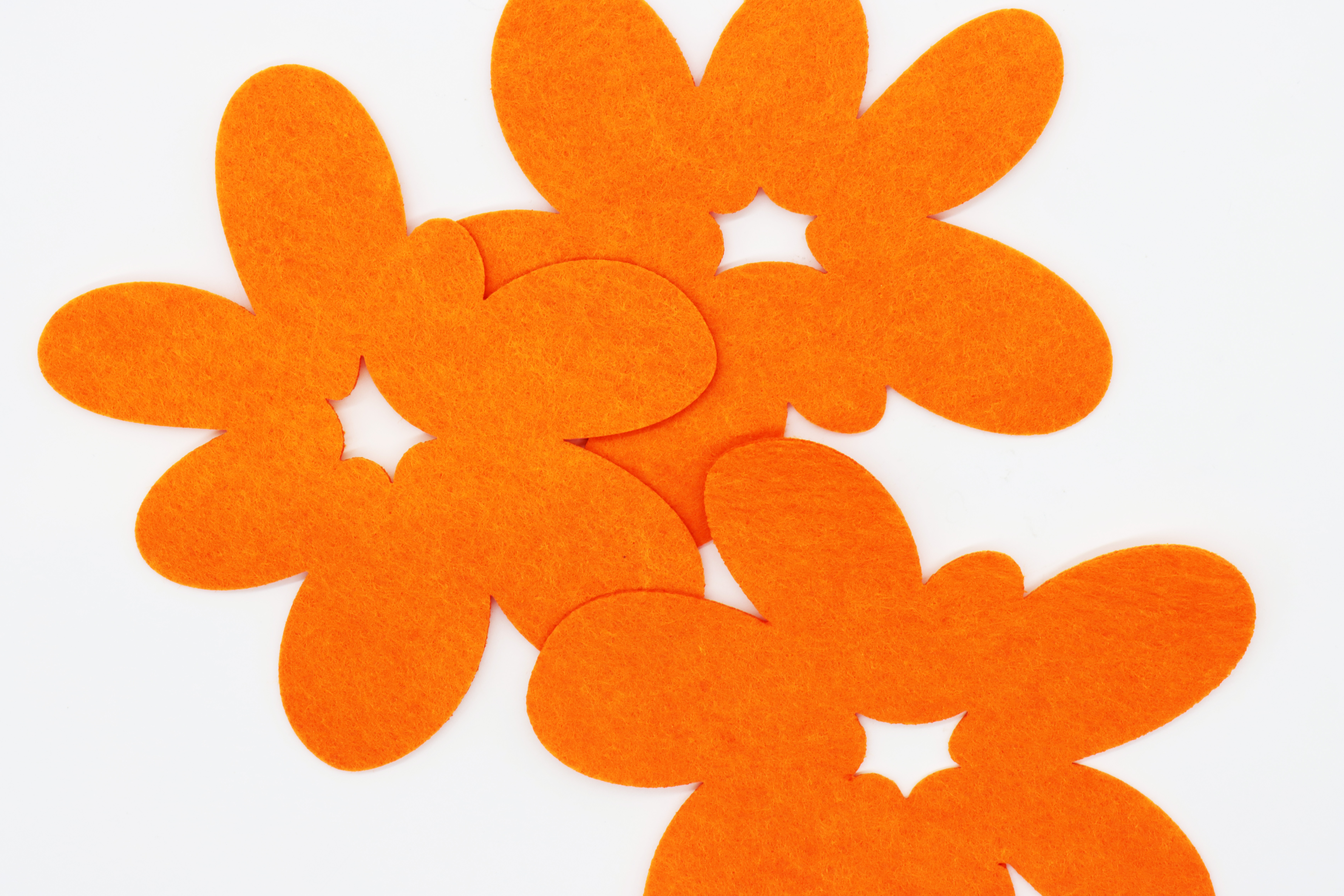 【To Smile】 花朵毛氈杯墊