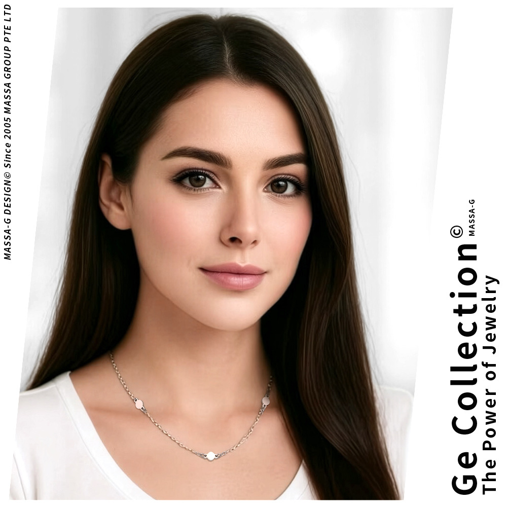 MASSA-G【NOX】尼克斯金屬鍺錠白鋼項鍊