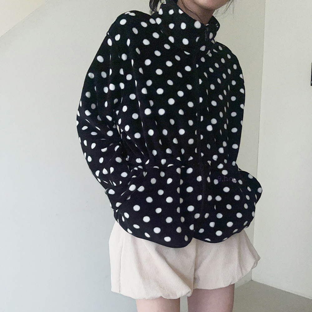 【 韓國連線 】NERDOG｜圓點羊毛夾克－大人外套