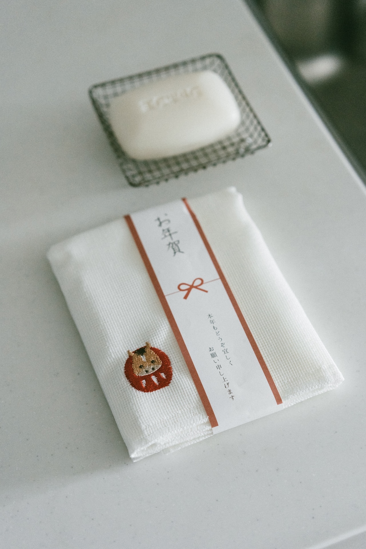 2026日本製福馬達摩刺繡蚊帳家事抹布