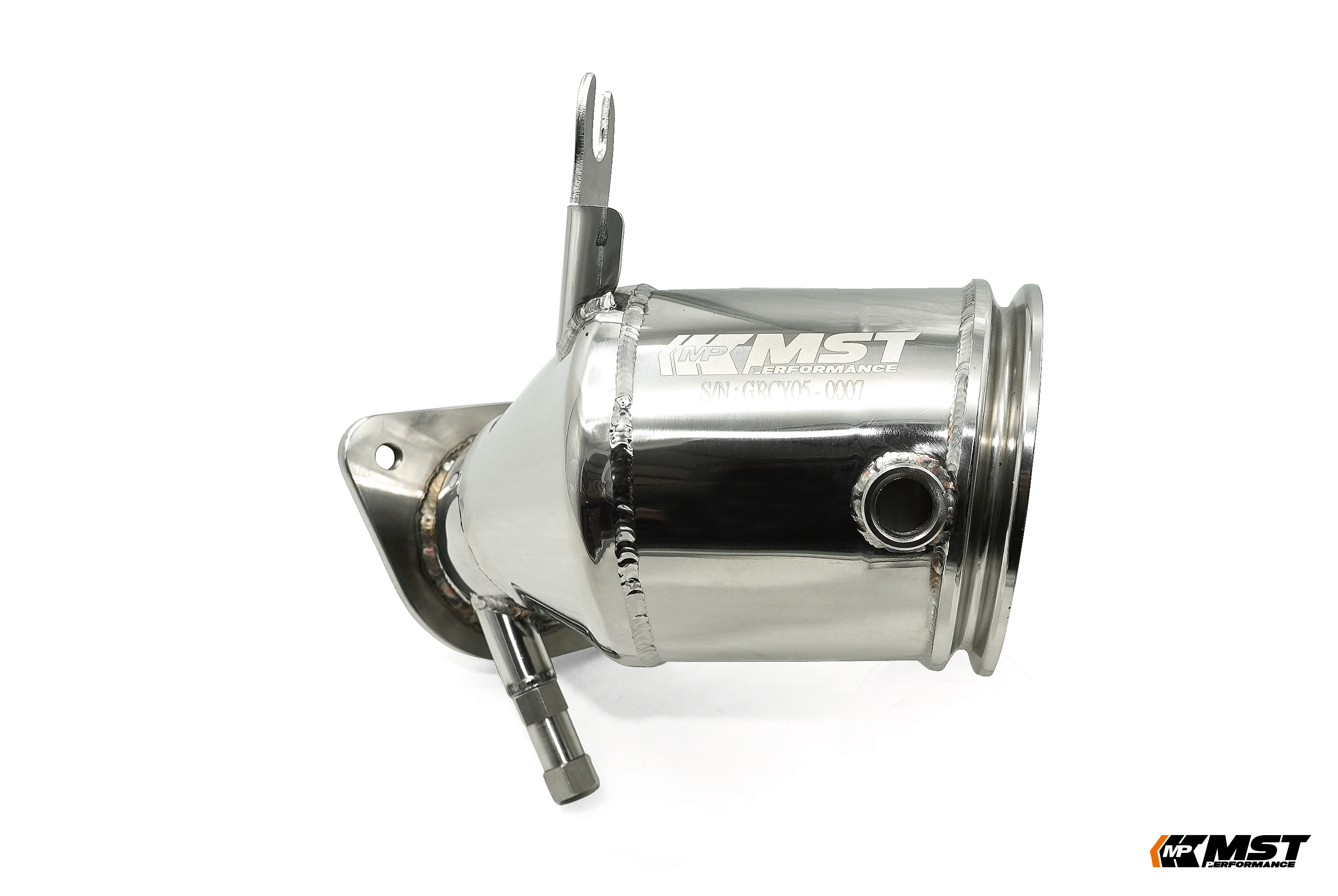 MST 5" Catted Downpipe For 2025+ Toyota GR Corolla 1.6/ Toyota GR Yaris 1.6 Gen2 6MT(OPF/GPF) (TY-GRCY05DP)