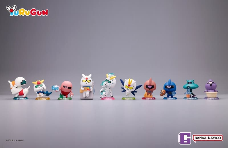 BANDAI 代理版 盒玩 BNFigure Q 鋼彈 YURUGUN Vol.2 全10種 隨機出貨