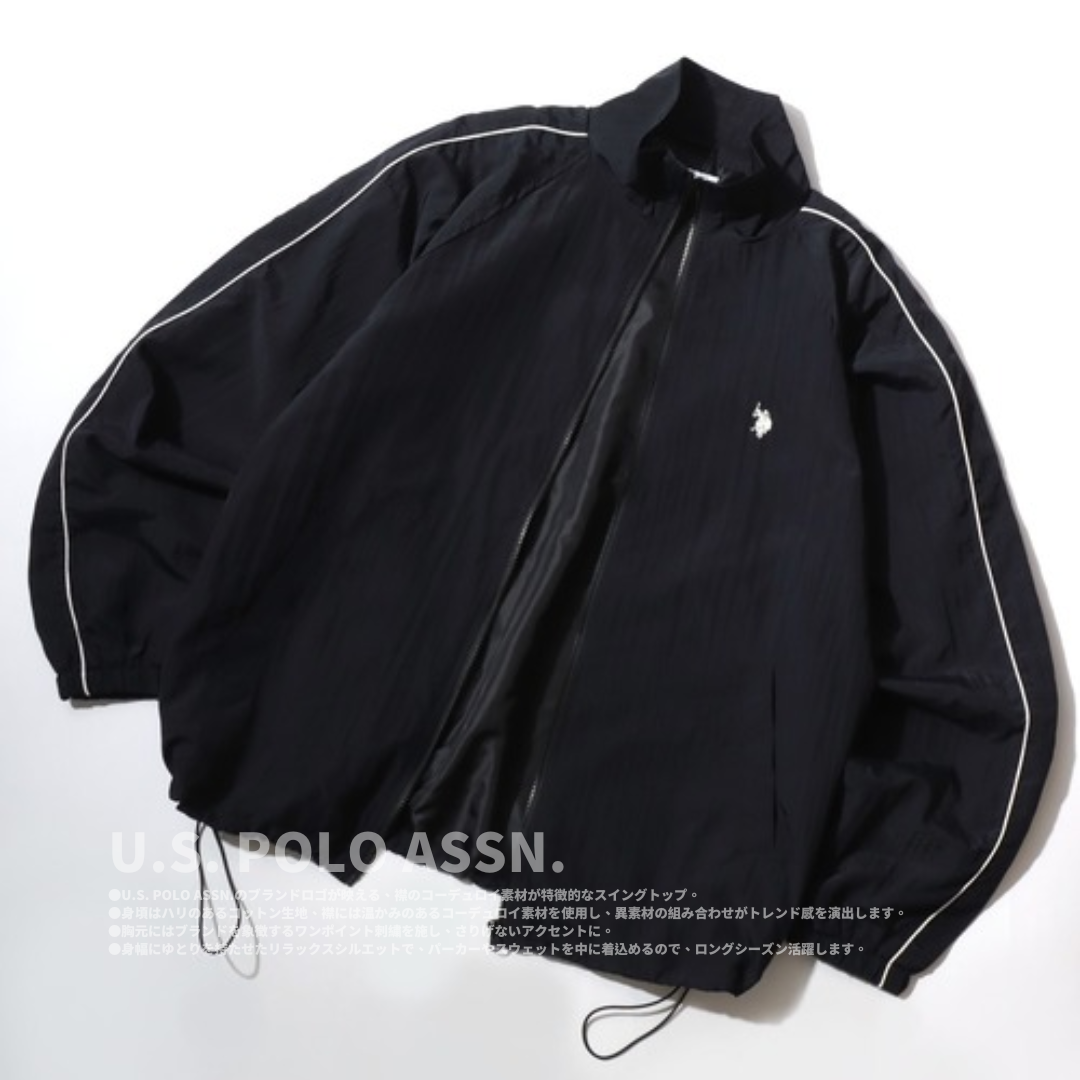 "代購" U.S. POLO ASSN. 尼龍滾邊 運動外套