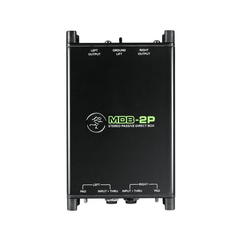 Mackie MDB-2P｜立體聲被動式 DI BOX