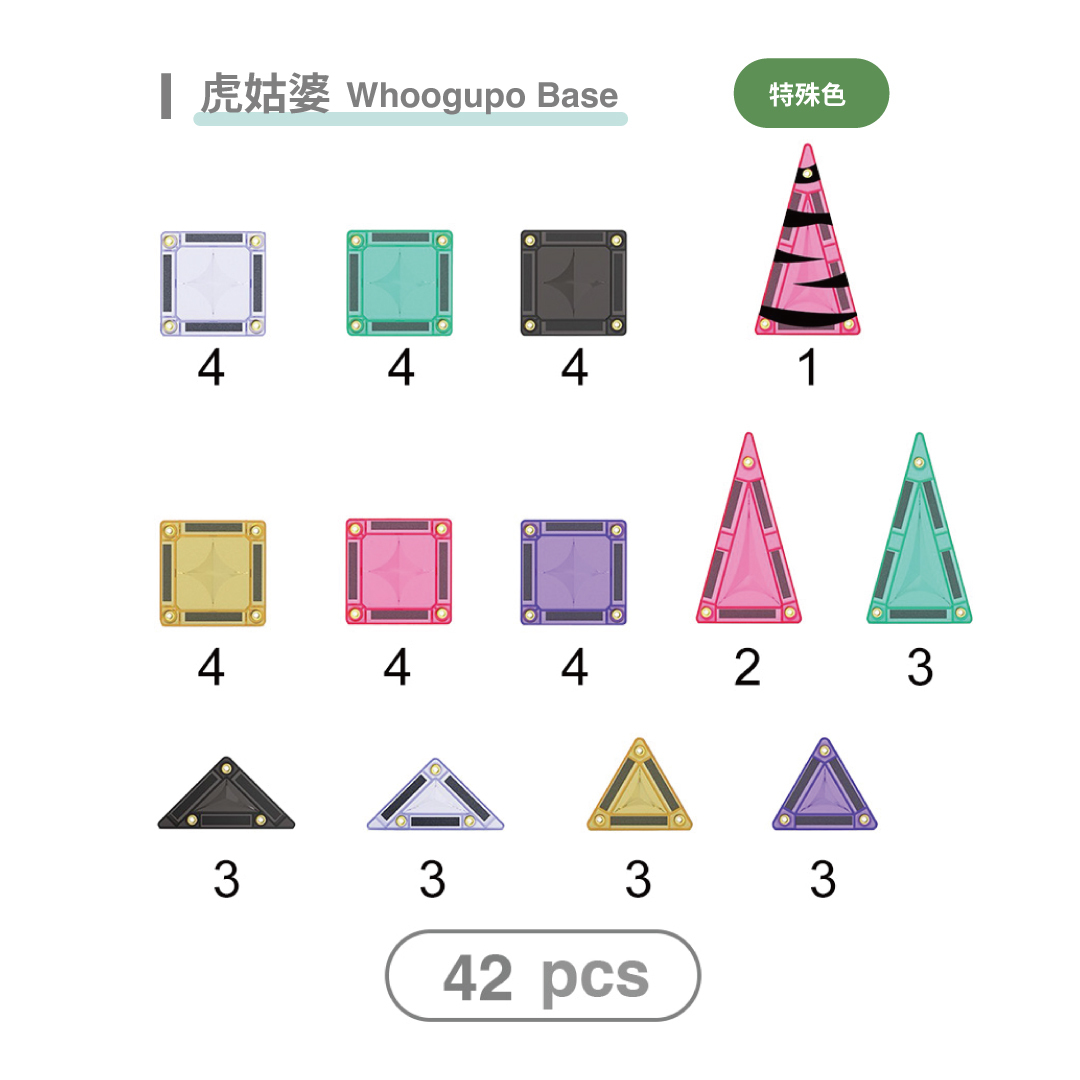 MNTL 秘密基地x虎姑婆聯名 (42pcs)