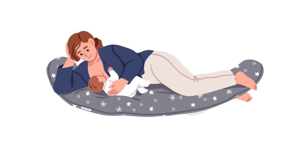 側臥哺乳:讓媽媽與寶寶更放鬆