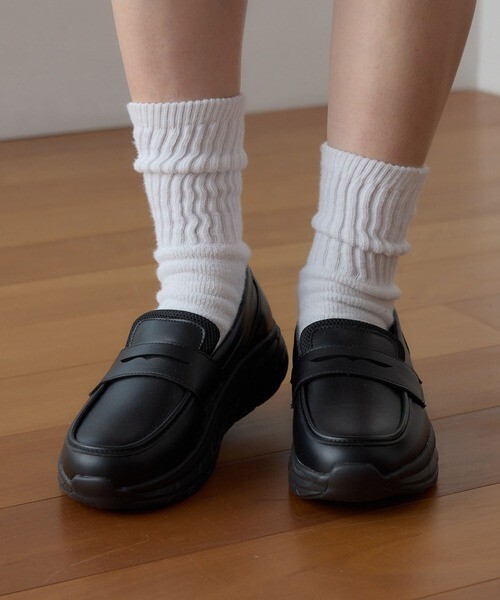 "代購" U.S. POLO ASSN. 素色 樂福鞋 黑色 咖啡色 厚底