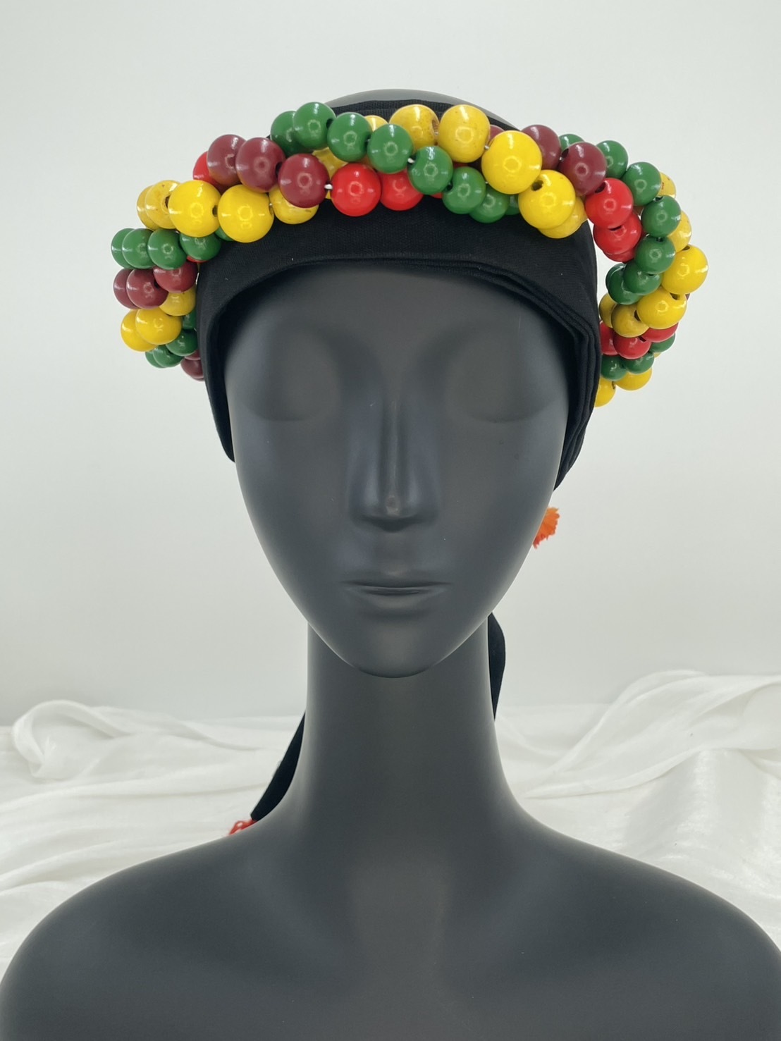 No.36木珠花環57cm