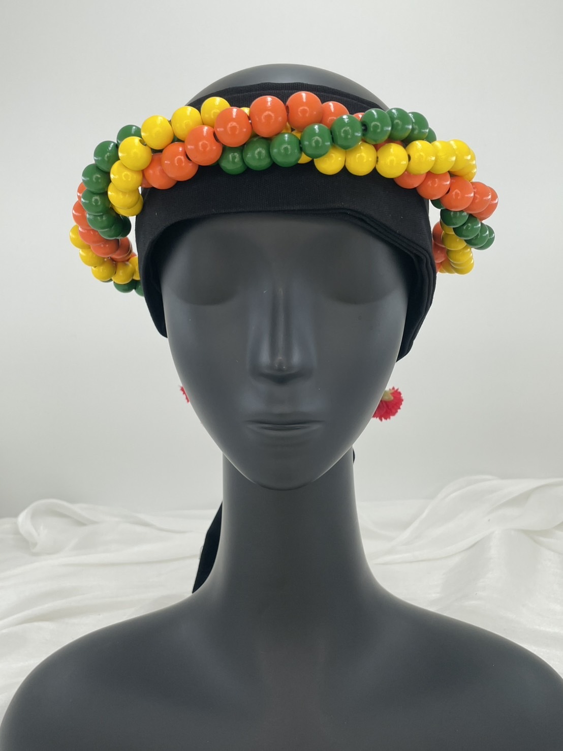 No.39木珠花環57cm