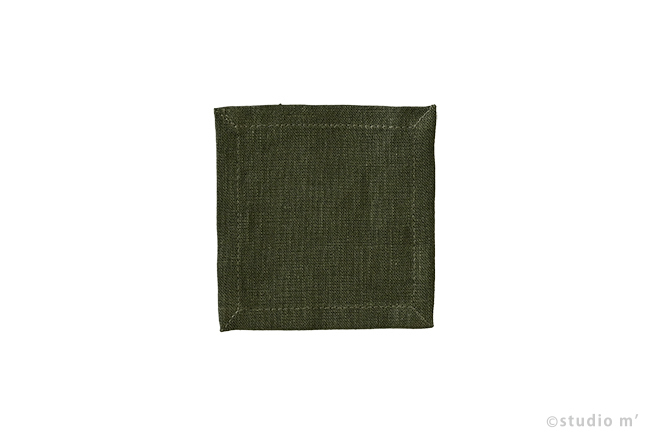 STUDIO M' - Nile 杯墊 / 卡其綠