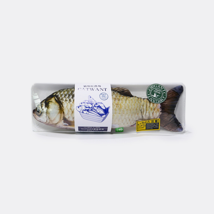 100%貓薄荷填充貓玩具｜小鯉魚（大／小）