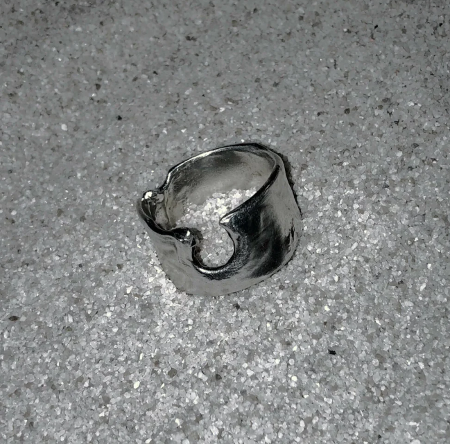 PROJ-ORNMNT 熔月銀戒