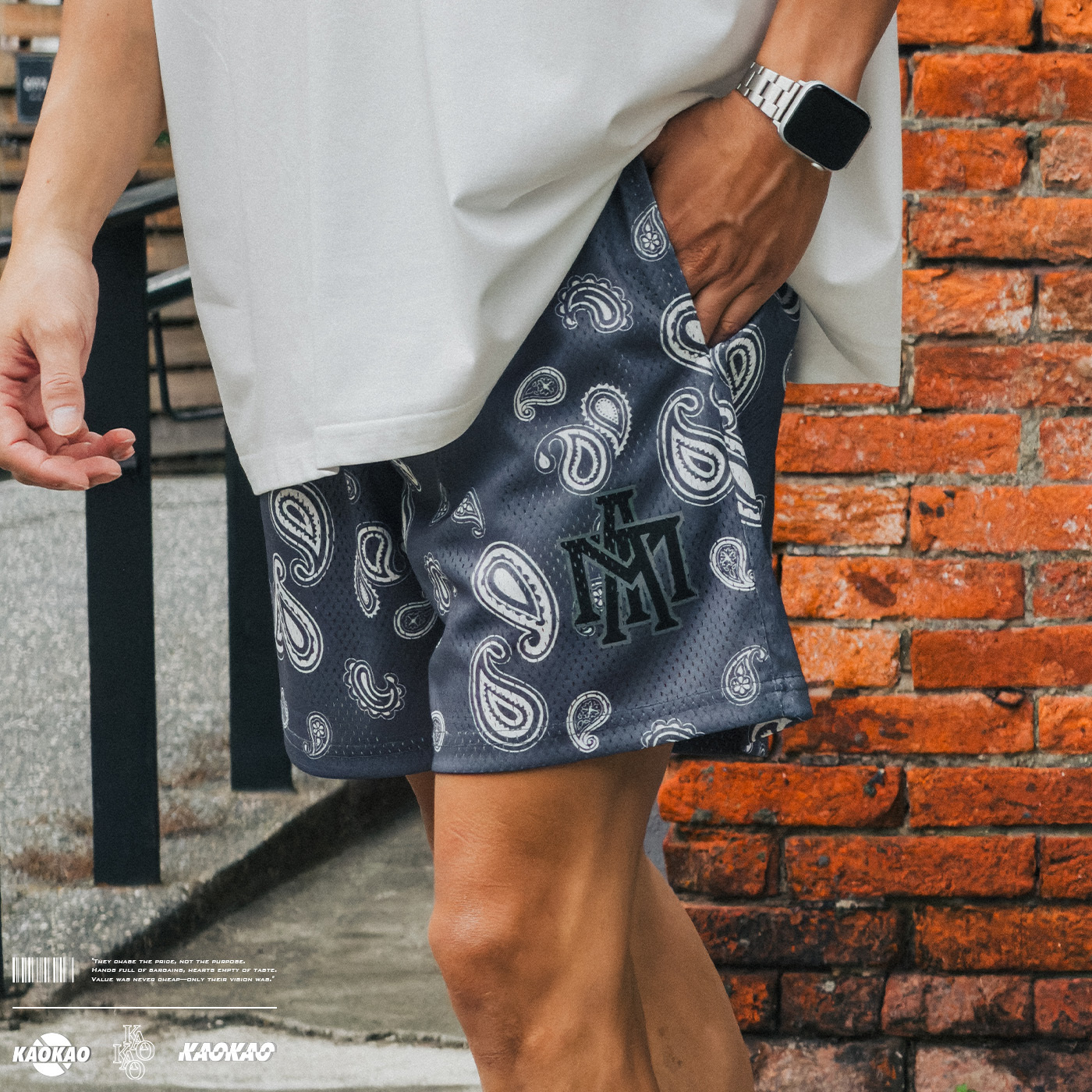 MTA More Than Addiction Paisley Short 短褲【MT25P006】