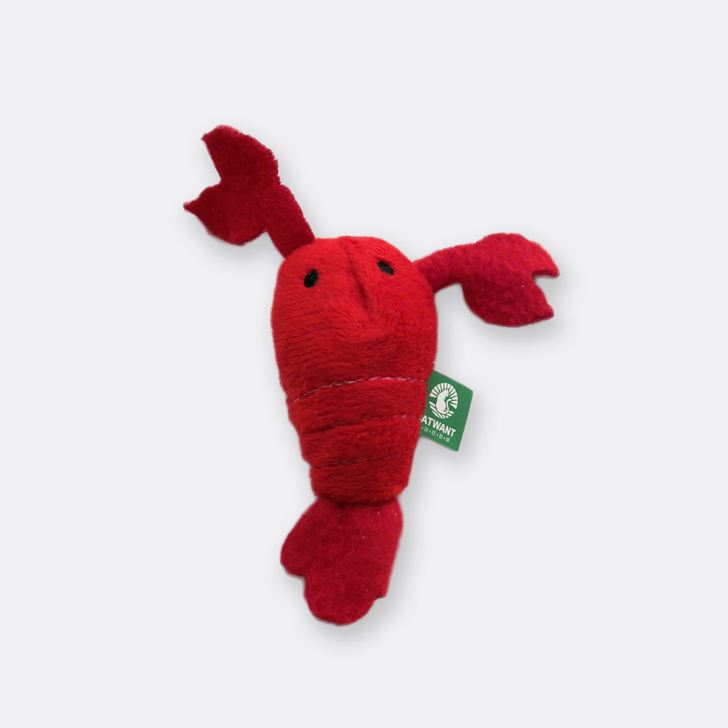 小龍蝦-100%木天蓼填充貓玩具