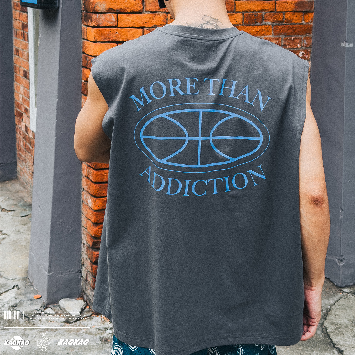MTA More Than Addiction Basic Vest 背心【MT25T002】