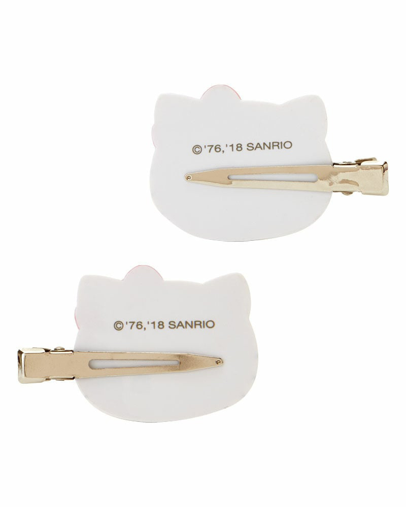 Hello Kitty Sanrio GD同款 三麗鷗髮夾 背面官方照