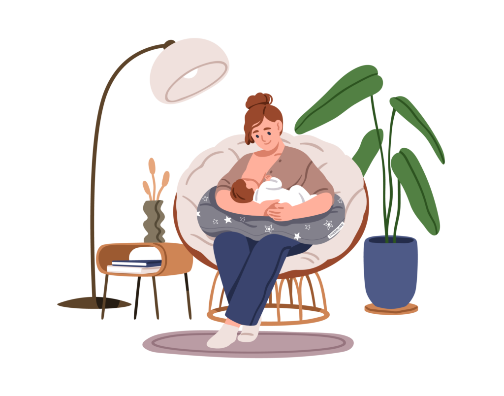 經典搖籃式抱法