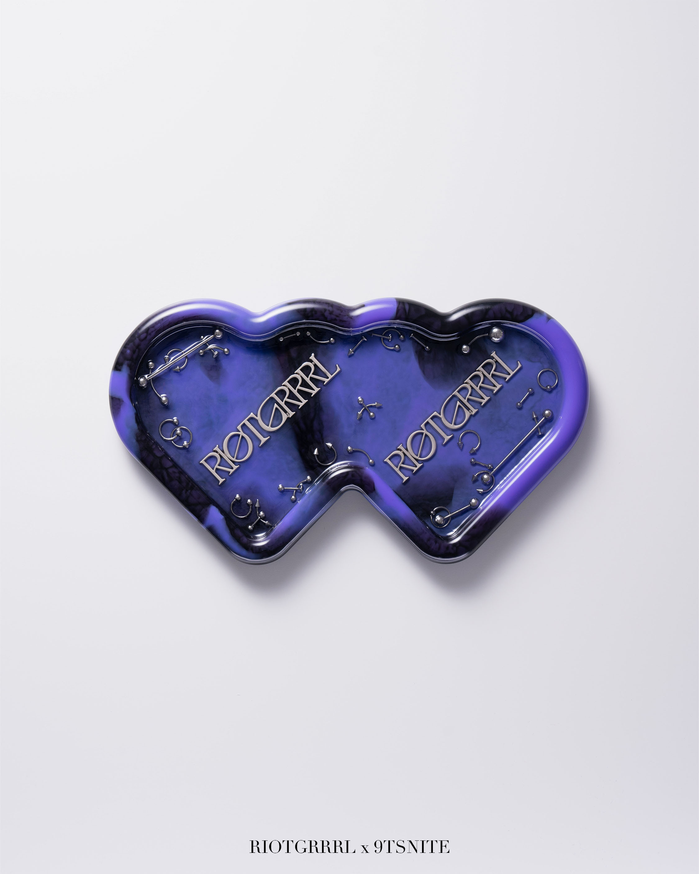 9TS X Riotgrrrl  Lucifer’s aureola-Nocturne Violet