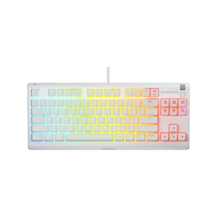 SteelSeries Apex 3 TKL 鍵盤 (白色)