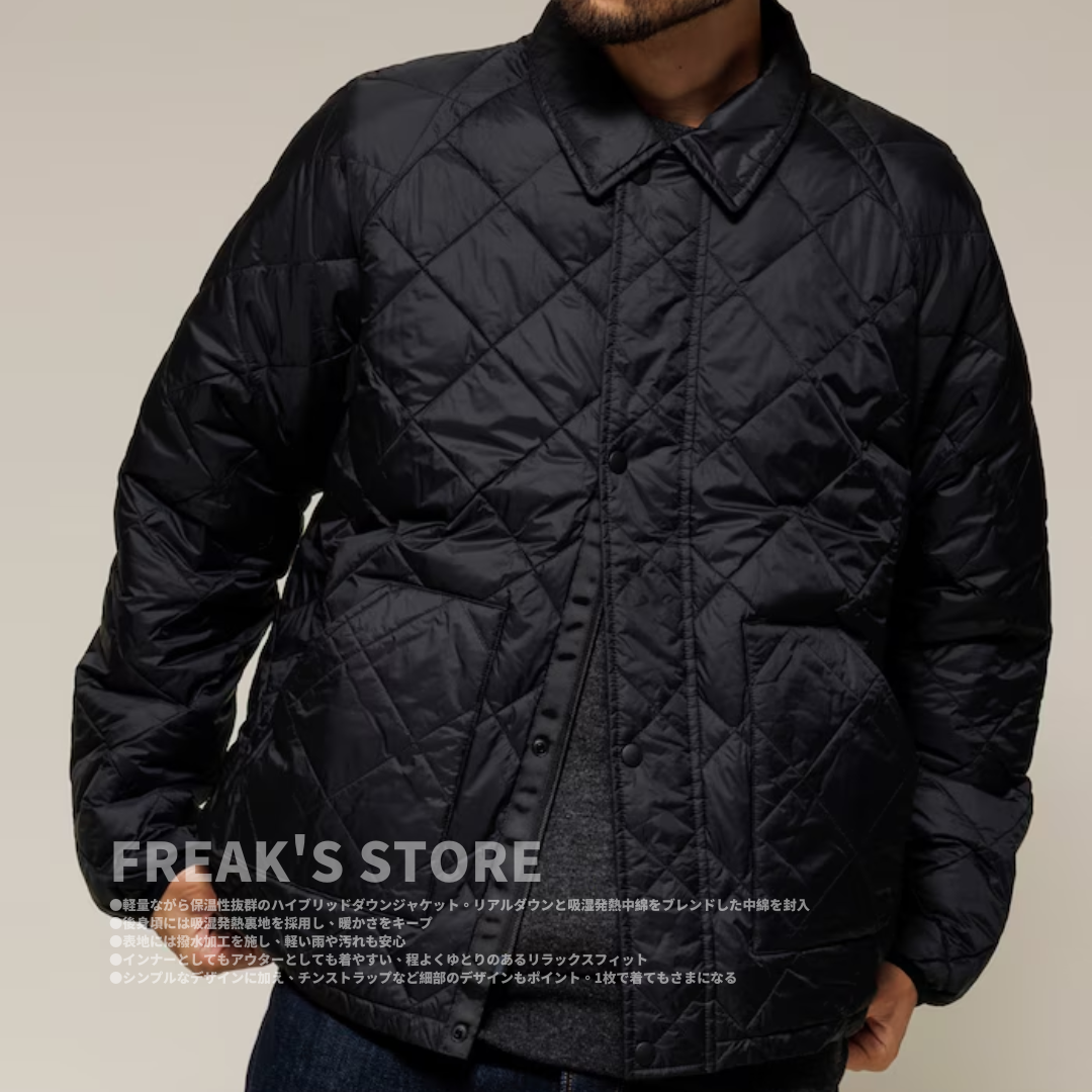 "代購" FREAK'S STORE HEAT SYSTEM HYBRID DOWN 輕羽絨外套