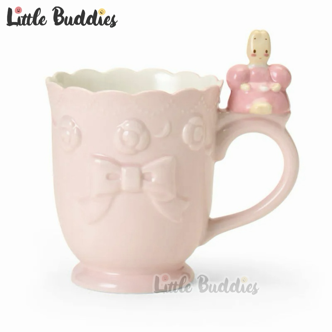 日本 Sanrio Marron Cream 媽媽兔 40周年 陶瓷有耳杯