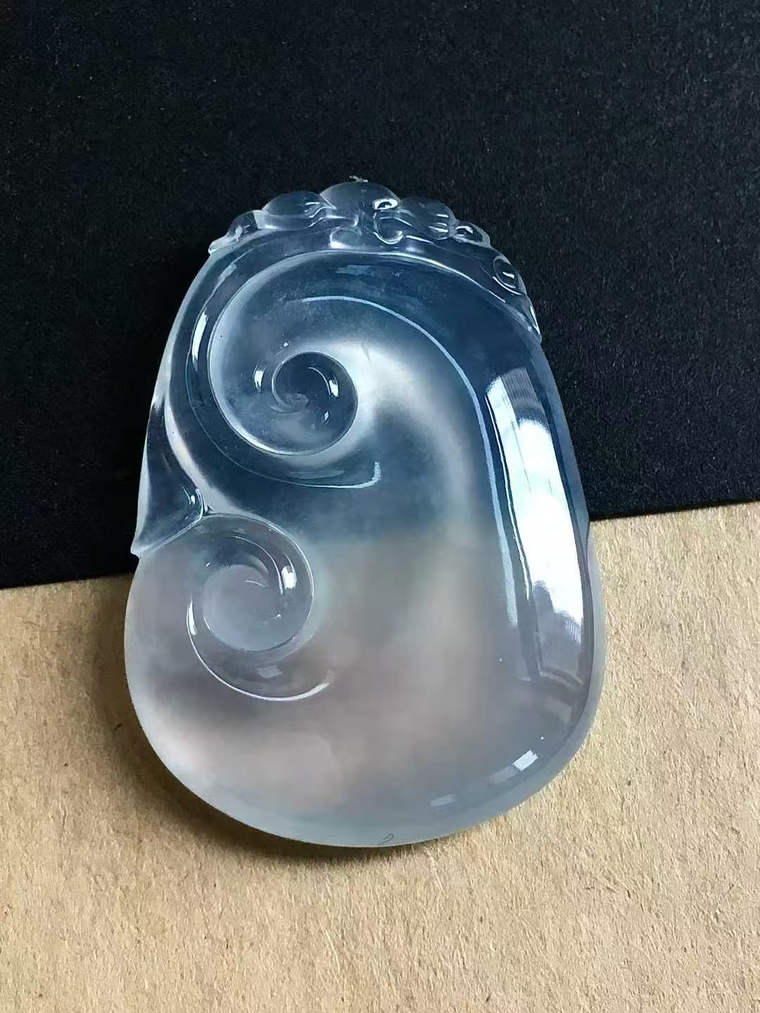 翡翠如意,天然翡翠A玉, 緬甸玉, Jade, Jadeite