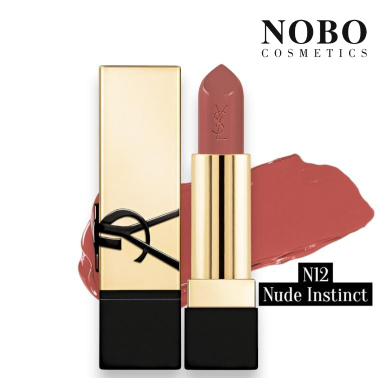 SAINT LAURENT YSL - Rouge Pur Couture 絕色唇膏 #N12 Nude Instinct 3.8g   (平行進口)