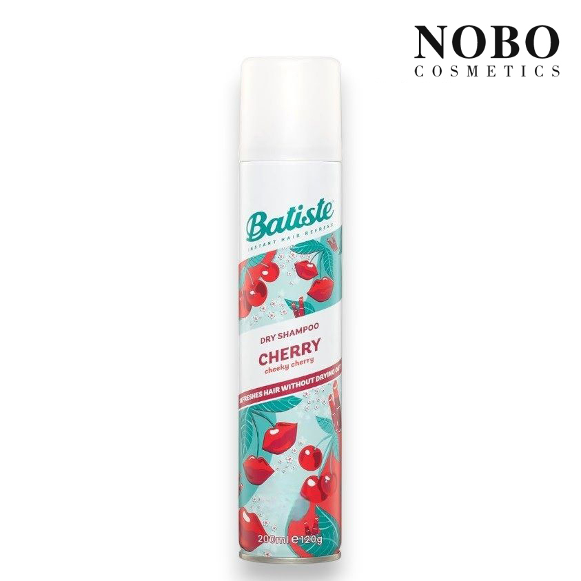 Batiste 碧緹絲頭髮爽髮噴霧 #櫻桃香 200ml [吸附頭髮油脂+乾爽潔淨] (平行進口)