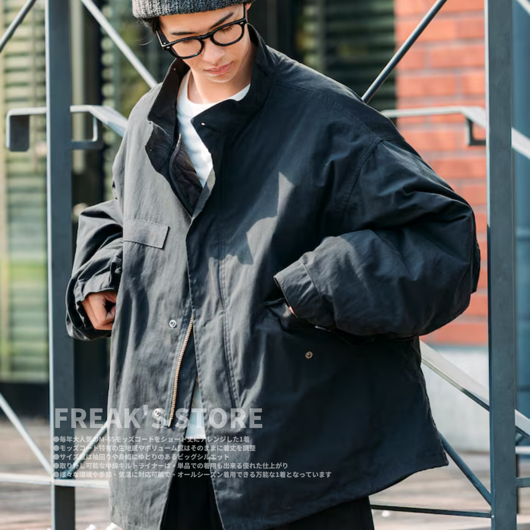 "代購" FREAK'S STORE M-65 寬短版軍裝 3WAY外套