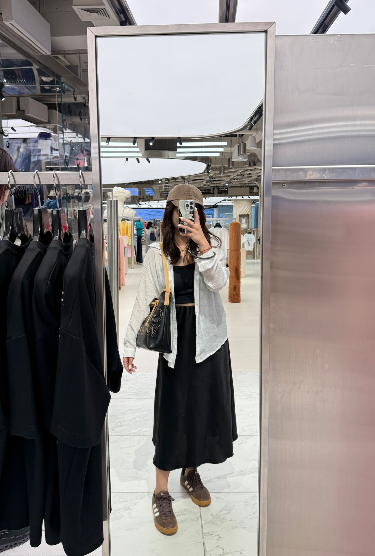 Gentle Woman City Ribbon Shoulder Bag(Black)