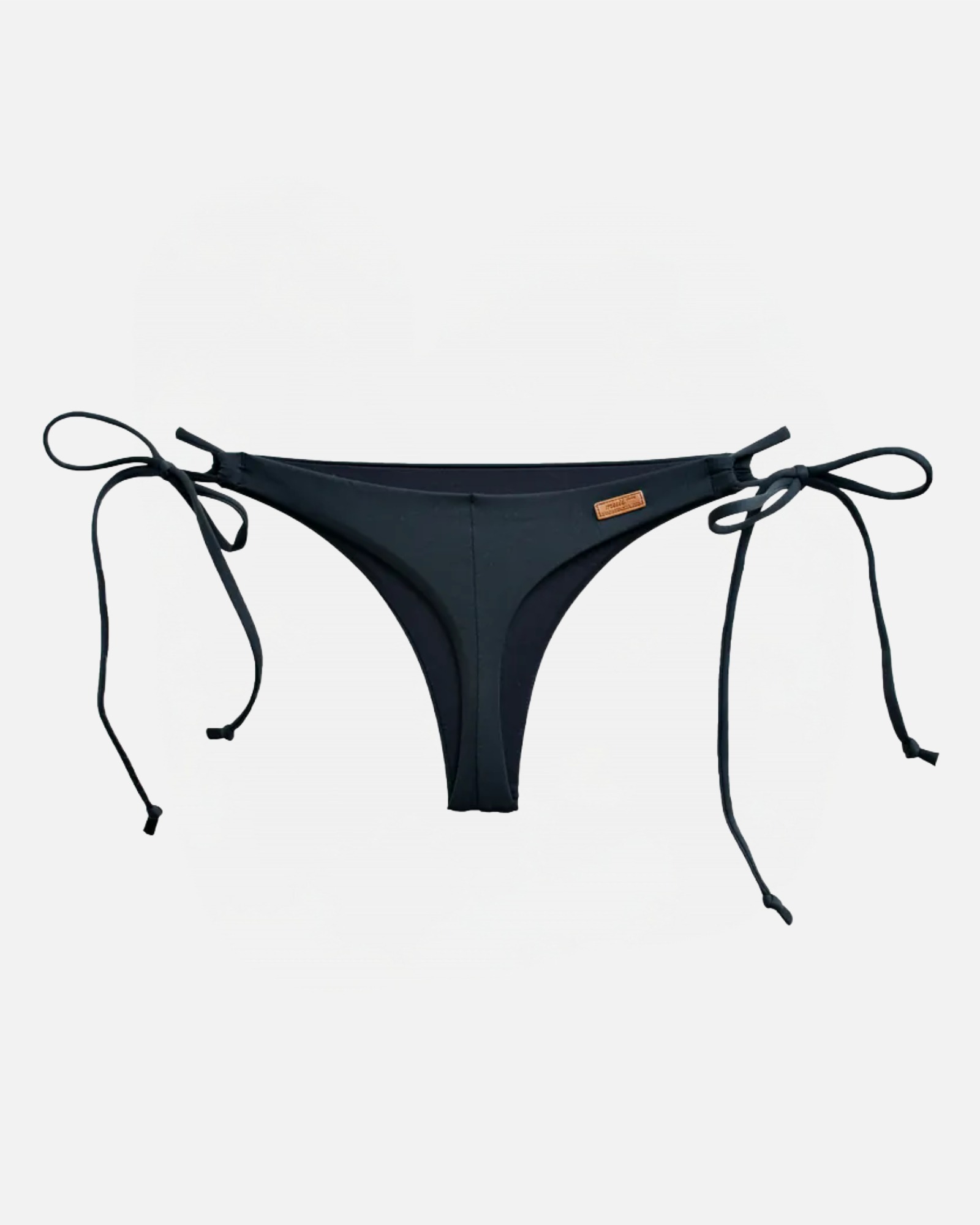 【魅惑素黑】E1ft 細丁字綁帶泳褲