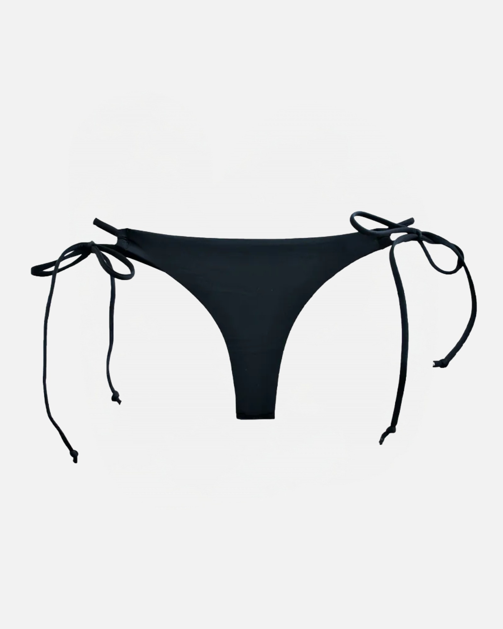 【魅惑素黑】E1ft 細丁字綁帶泳褲