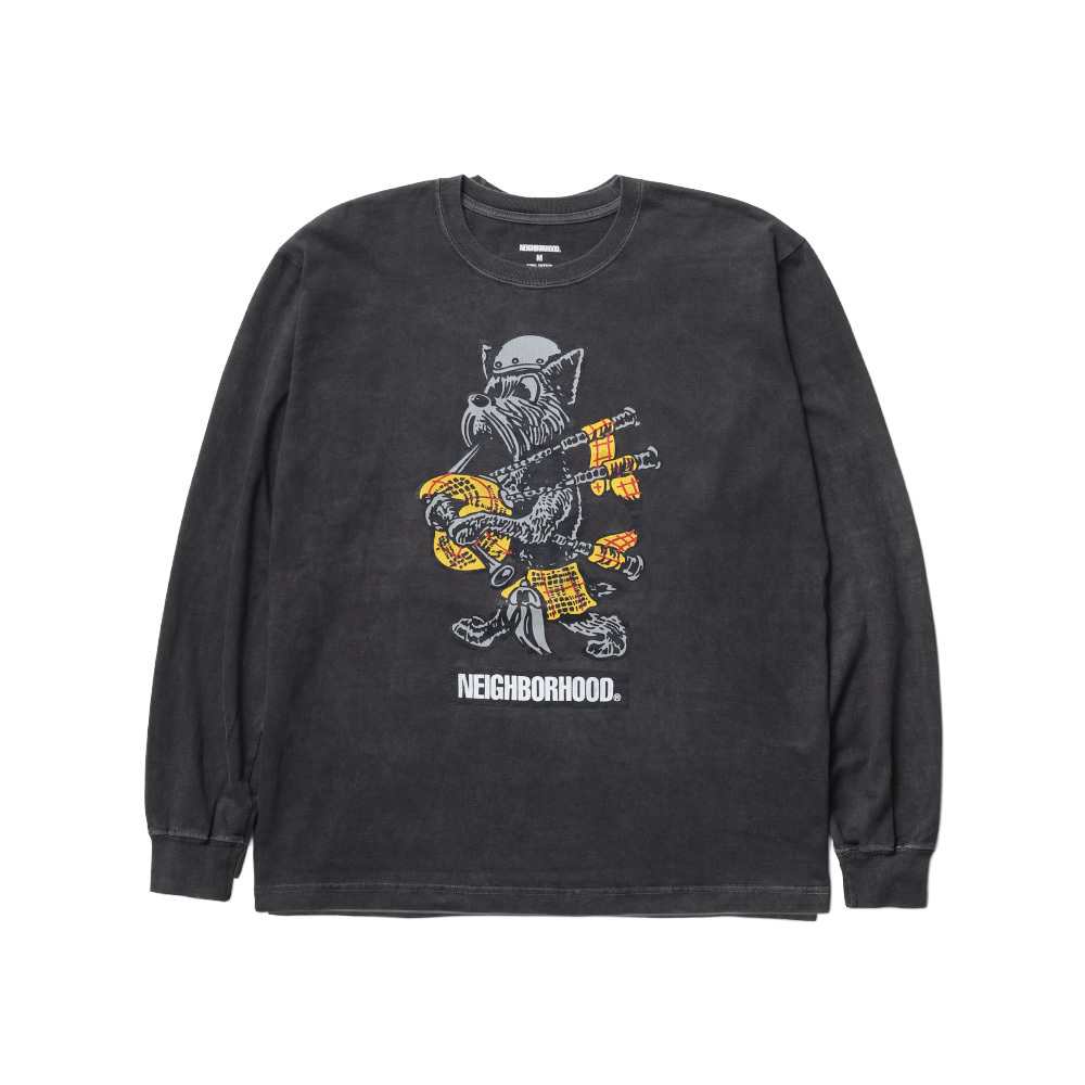 NEIGHBORHOOD NH . TEE LS-17 黑 長袖T 252PCNH-LT17-BK