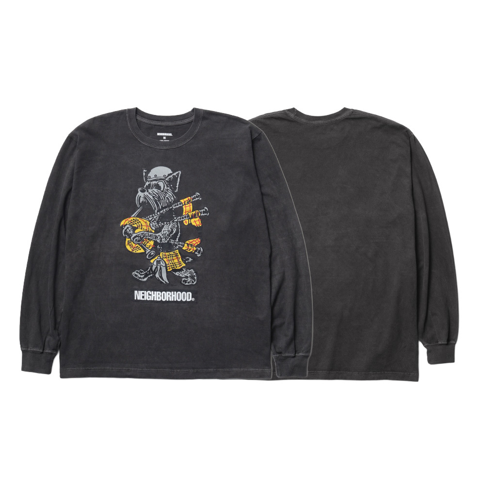 NEIGHBORHOOD NH . TEE LS-17 黑 長袖T 252PCNH-LT17-BK