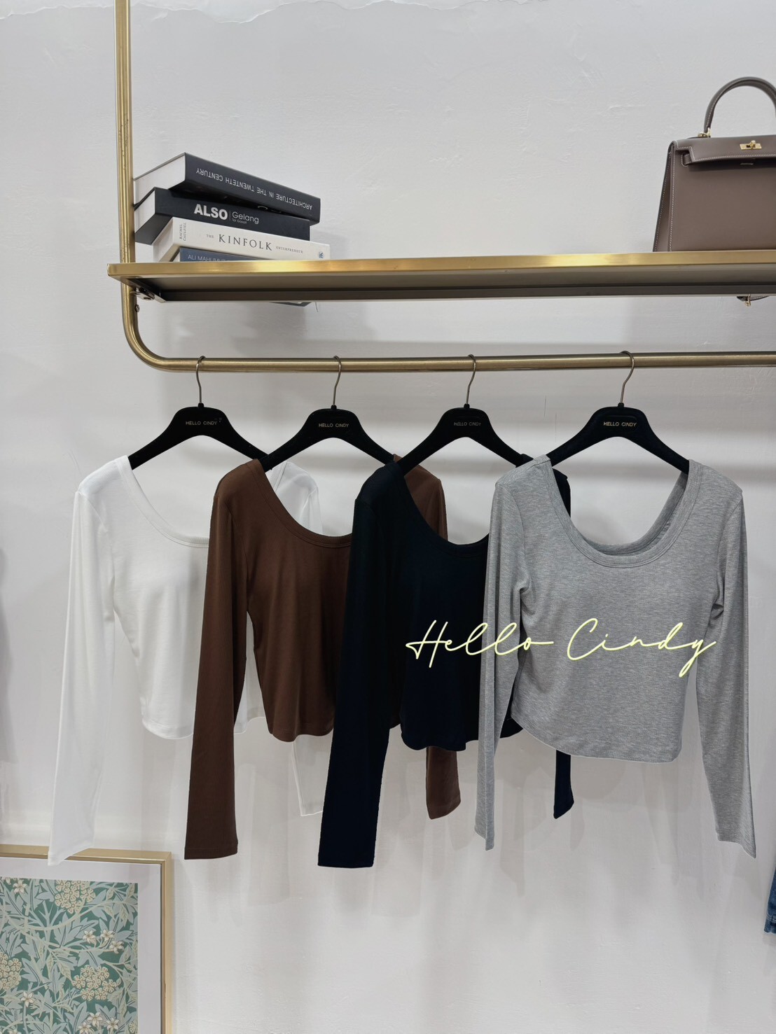 B11017 Cindy大推超好穿一定要買的前後大U顯瘦性感的Bra上衣