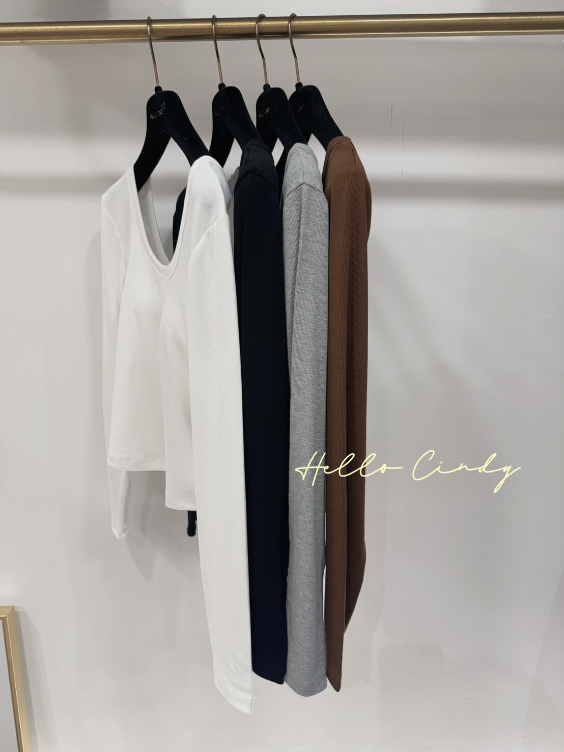 B11017 Cindy大推超好穿一定要買的前後大U顯瘦性感的Bra上衣