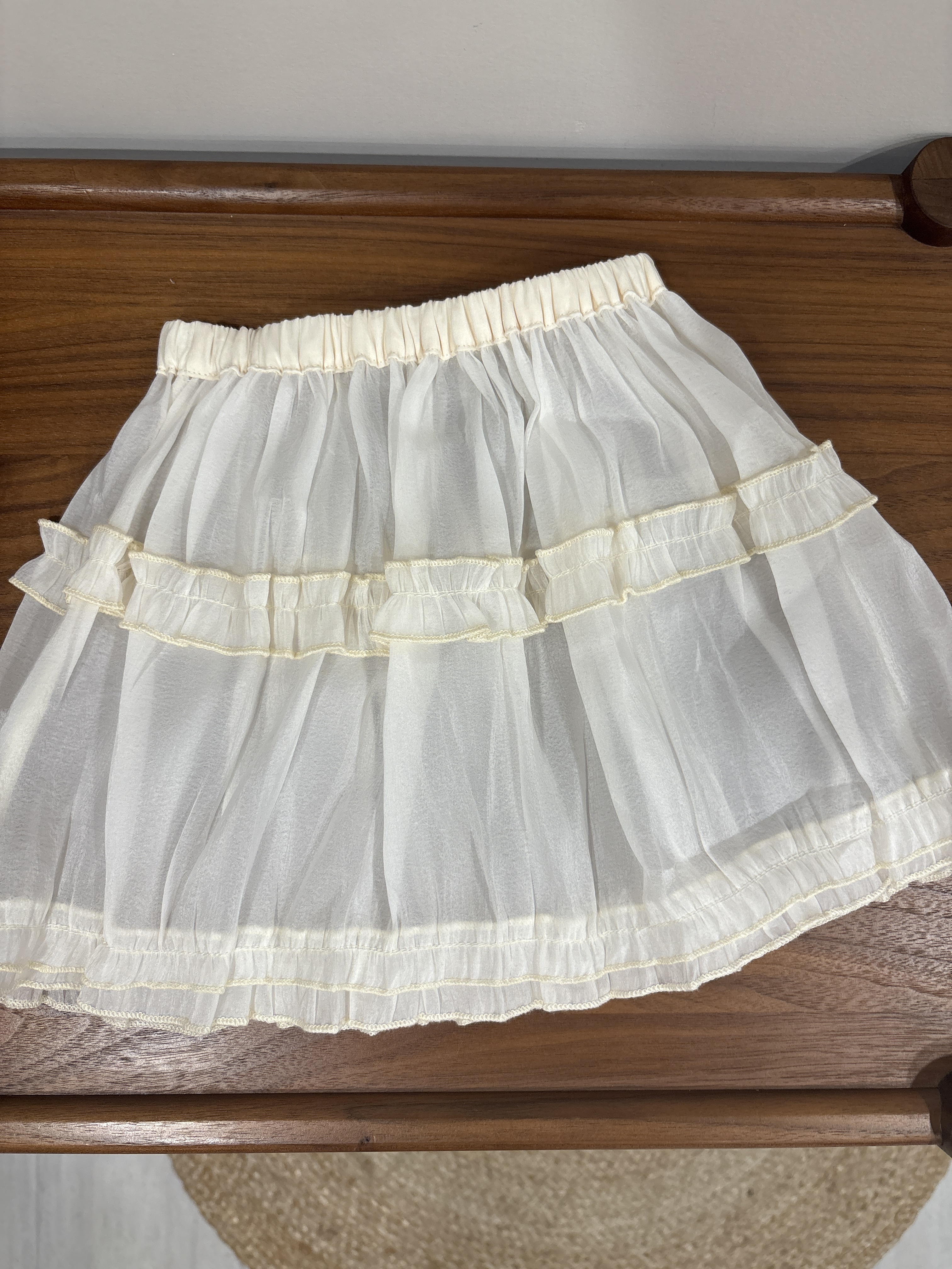 半透明花邊屁簾