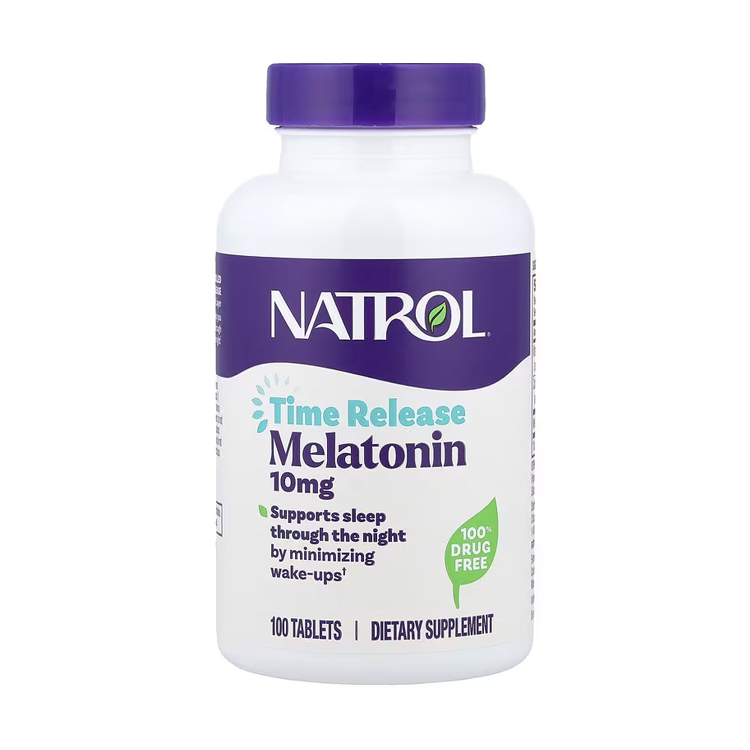 Natrol, Melatonin Sleep, Time Release, 10 mg, 100 Tablets
