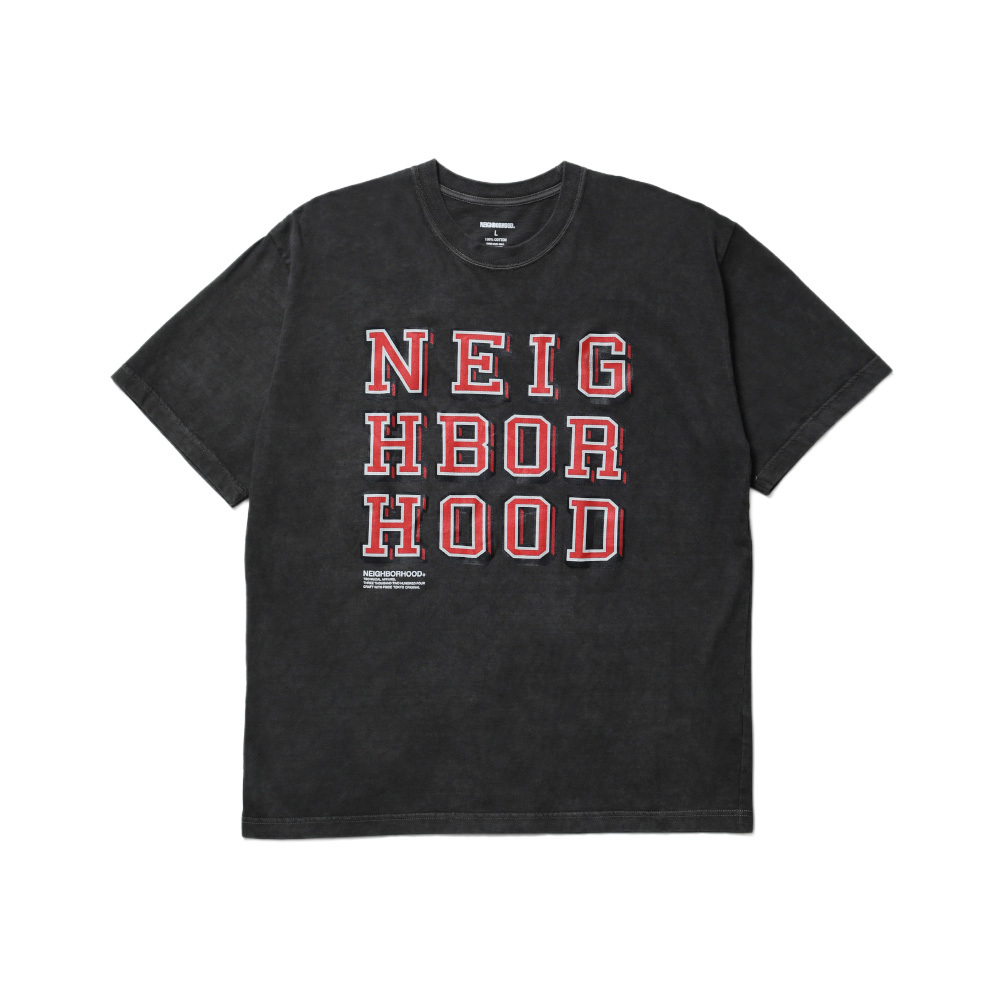 NEIGHBORHOOD NH . TEE SS-16 黑紅/棕藍 短袖 252PCNH-ST16