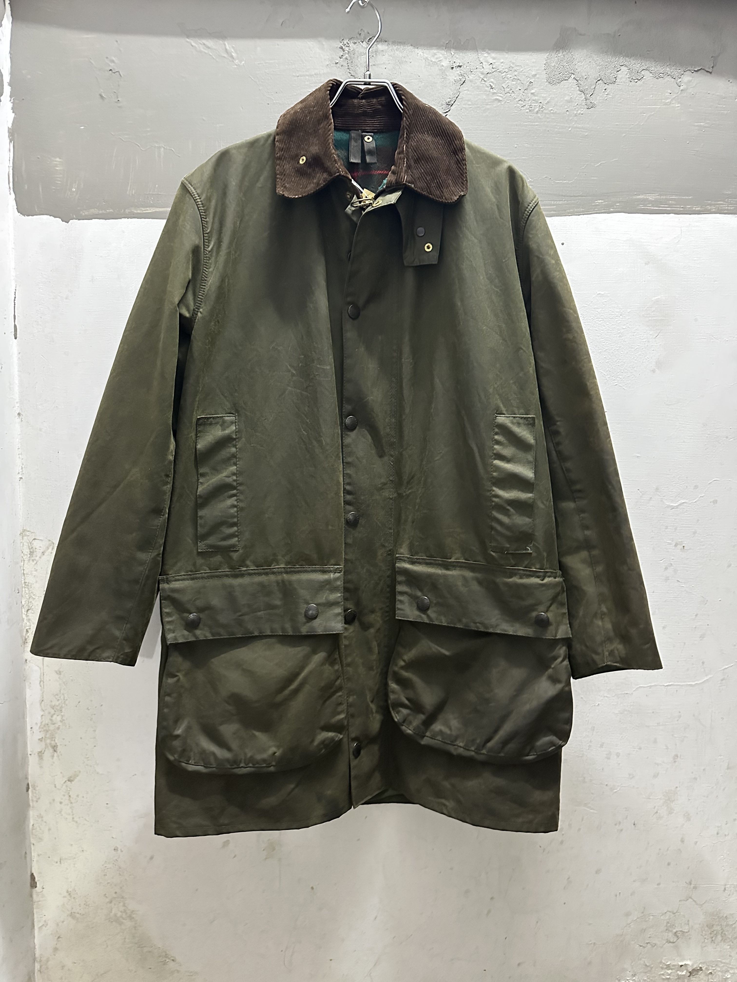 80’s Barbour  NORTHUMBRIA 2 Warrant  (MADE IN ENGLAND)
