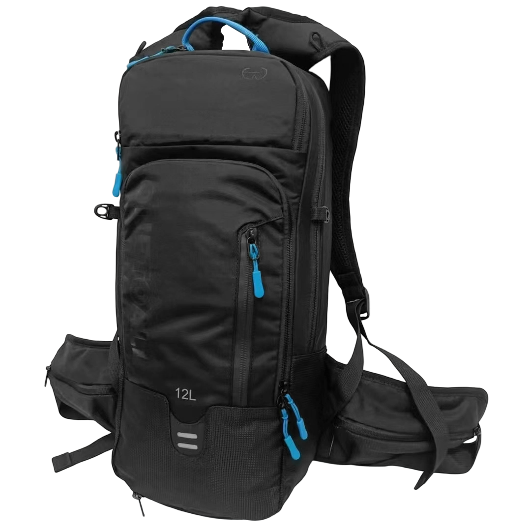 AMEISEYE 黃螞蟻 日常多功能休閒後背包 (黑色) 71PAT0468