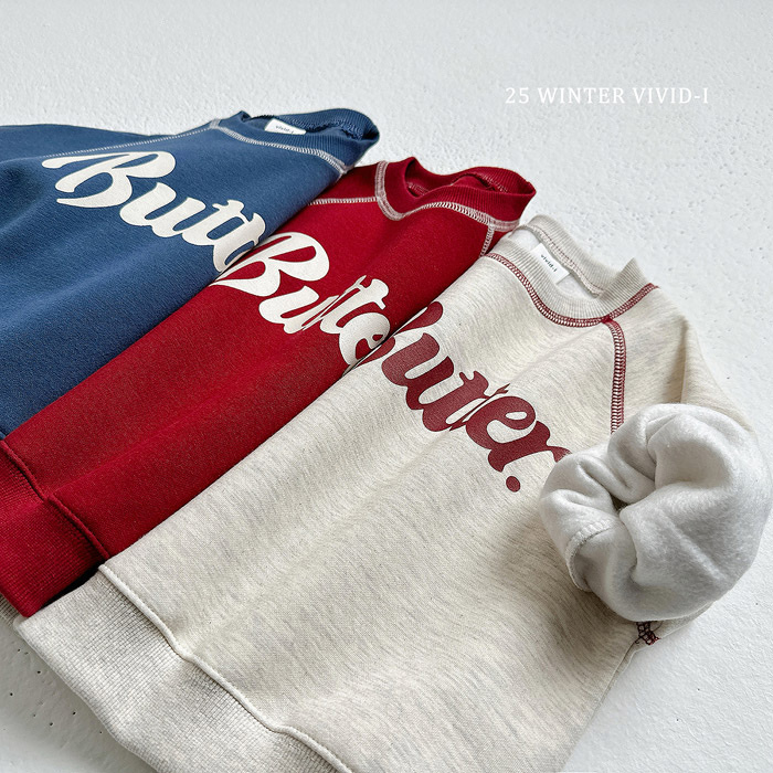 Vivid-I Butter with Stitches MTM Sweater