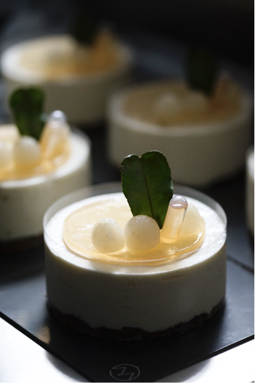 梅酒乳酪麻糬蛋糕